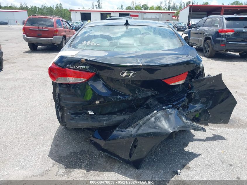 2013 Hyundai Elantra Gls VIN: 5NPDH4AE5DH432992 Lot: 39478839