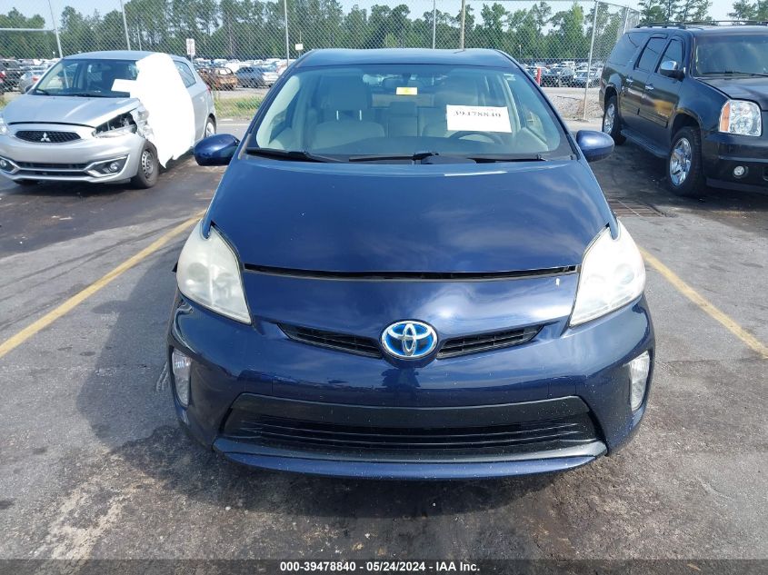 2013 Toyota Prius Two VIN: JTDKN3DU9D0356445 Lot: 39478840