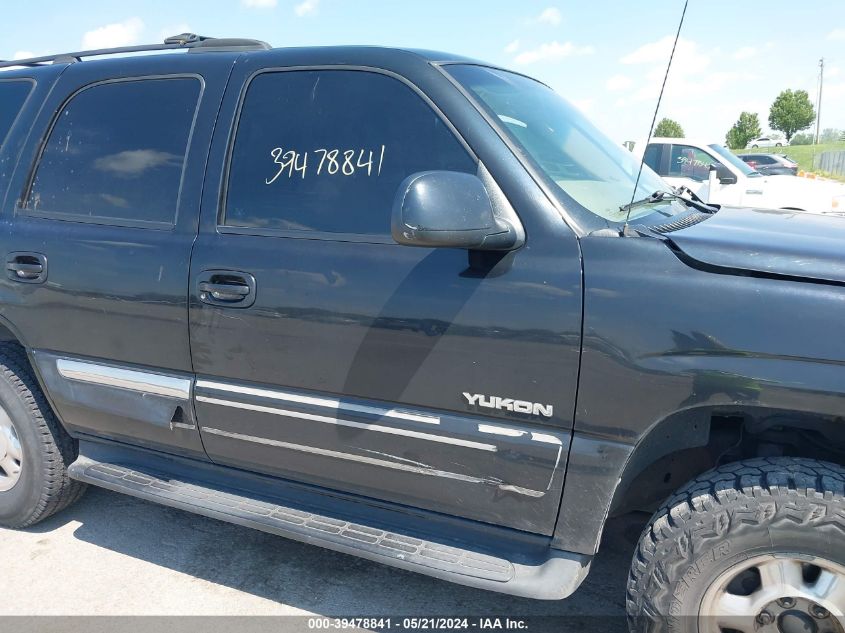 2002 GMC Yukon Slt VIN: 1GKEK13Z32R251257 Lot: 39478841