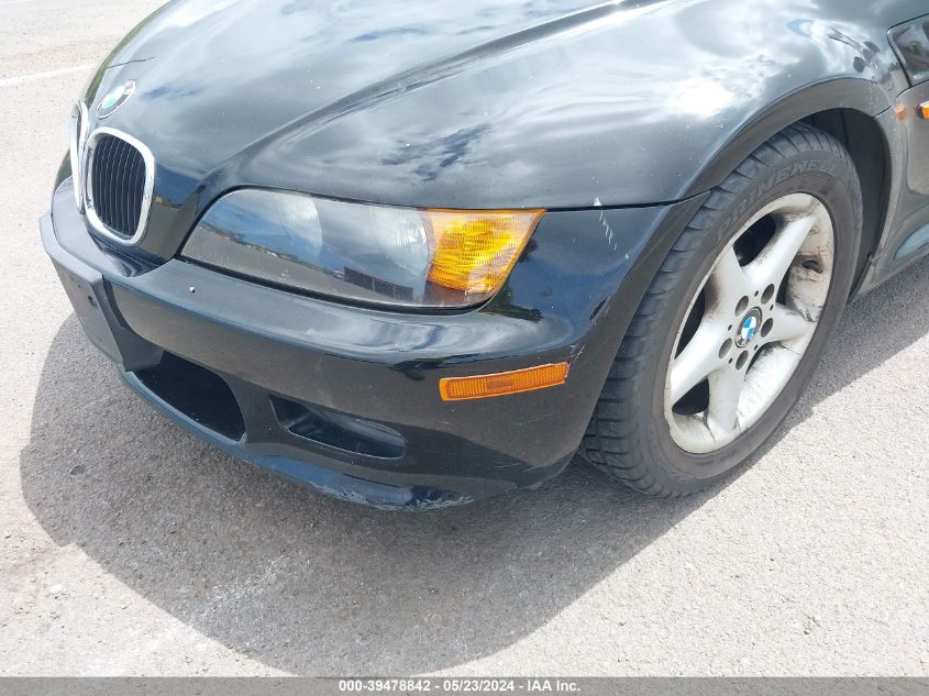 1997 BMW Z3 2.8L Roadster VIN: 4USCJ3323VLC01645 Lot: 39478842