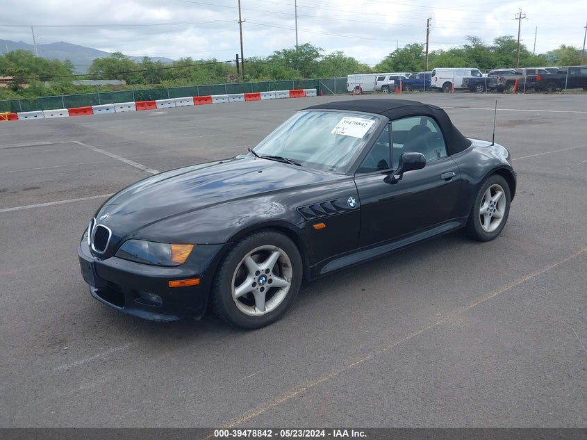 1997 BMW Z3 2.8L Roadster VIN: 4USCJ3323VLC01645 Lot: 39478842