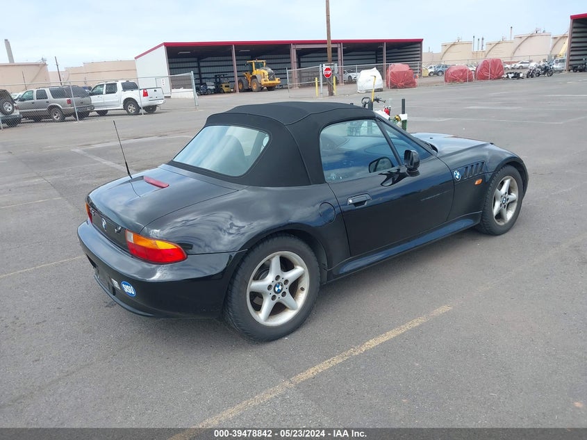 1997 BMW Z3 2.8L Roadster VIN: 4USCJ3323VLC01645 Lot: 39478842