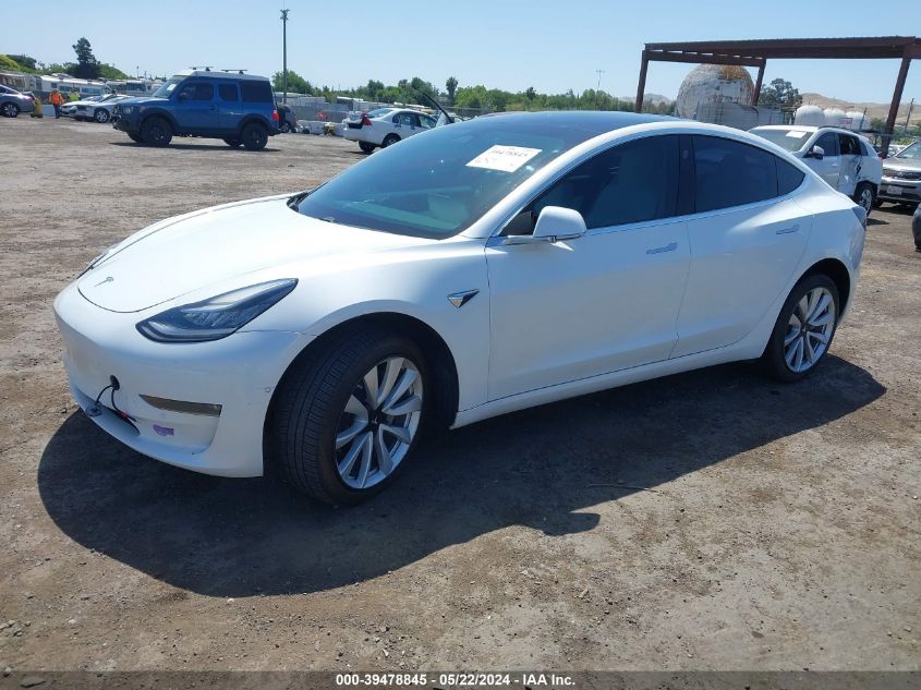 2019 Tesla Model 3 Long Range/Performance VIN: 5YJ3E1EB8KF437277 Lot: 39478845