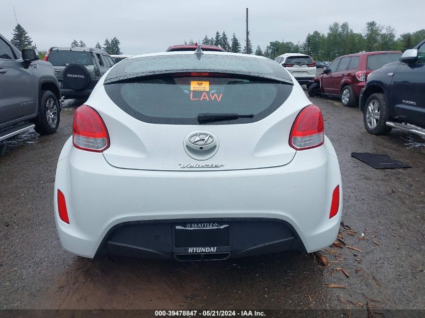 2015 Hyundai Veloster VIN: KMHTC6AD0FU243572 Lot: 39478847