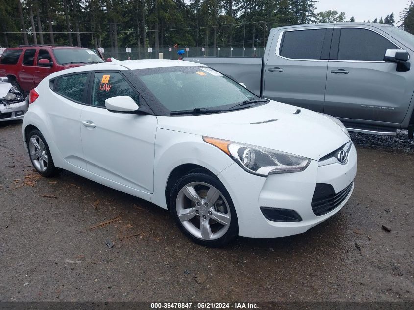 2015 Hyundai Veloster VIN: KMHTC6AD0FU243572 Lot: 39478847