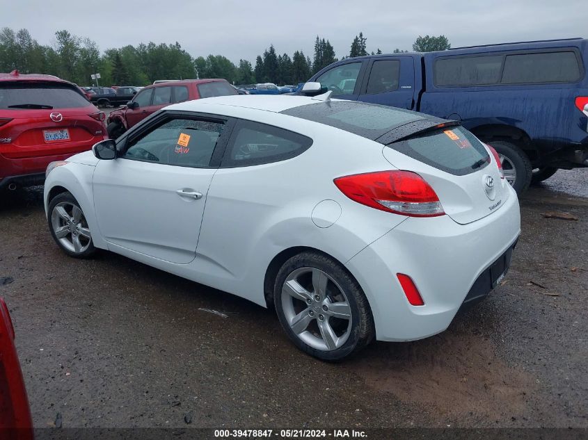 2015 Hyundai Veloster VIN: KMHTC6AD0FU243572 Lot: 39478847