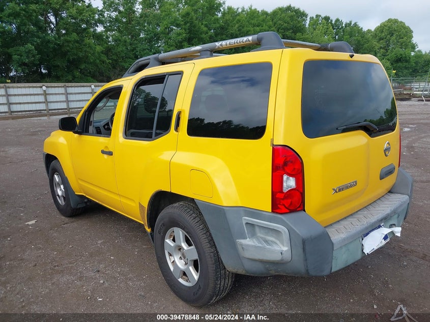 2007 Nissan Xterra S VIN: 5N1AN08U77C529530 Lot: 39478848