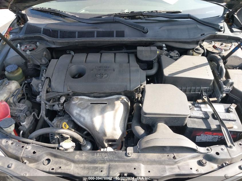 2010 Toyota Camry Le VIN: 4T4BF3EKXAR075724 Lot: 39478862