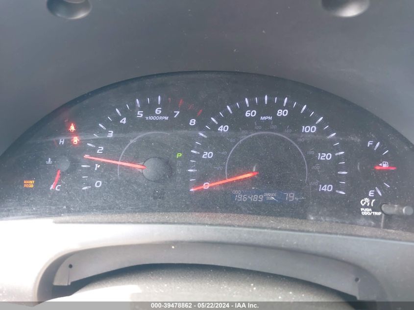 2010 Toyota Camry Le VIN: 4T4BF3EKXAR075724 Lot: 39478862