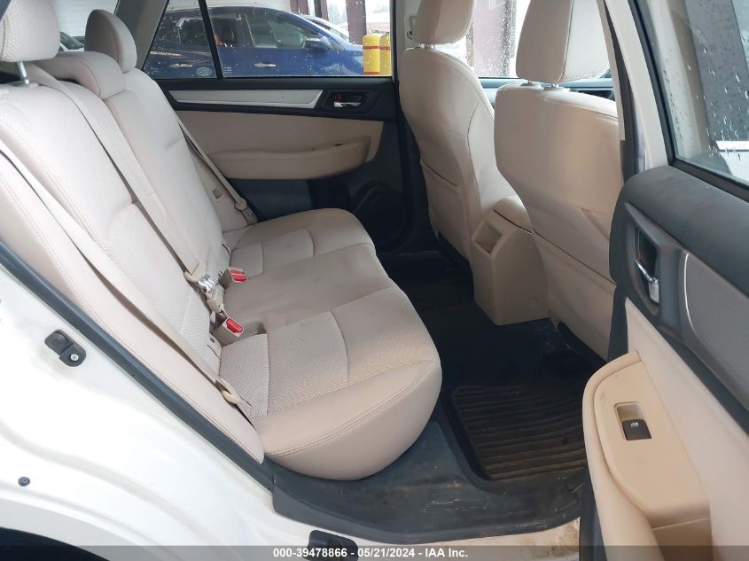 2017 Subaru Outback 2.5I Premium VIN: 4S4BSAFC9H3348766 Lot: 39478866