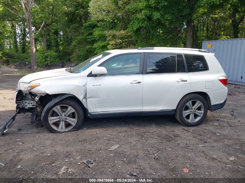 2012 Toyota Highlander Limited V6 VIN: 5TDDK3EH4CS111907 Lot: 39478868