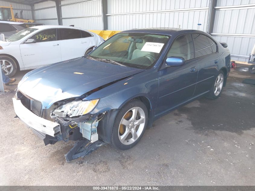 4S3BL616097236111 2009 Subaru Legacy 2.5I