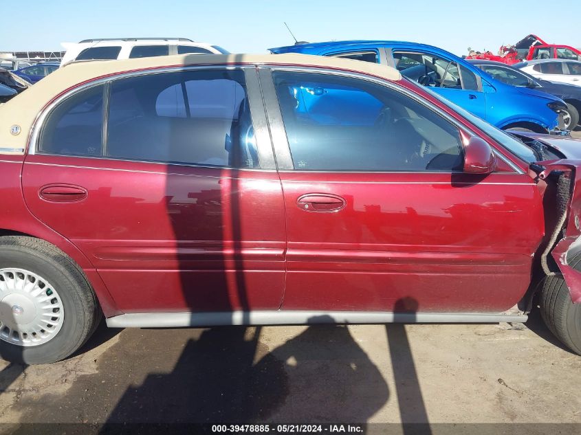 2001 Buick Lesabre Limited VIN: 1G4HR54K81U296814 Lot: 39478885