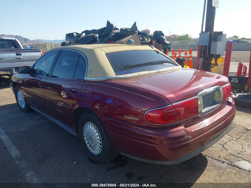 2001 Buick Lesabre Limited VIN: 1G4HR54K81U296814 Lot: 39478885