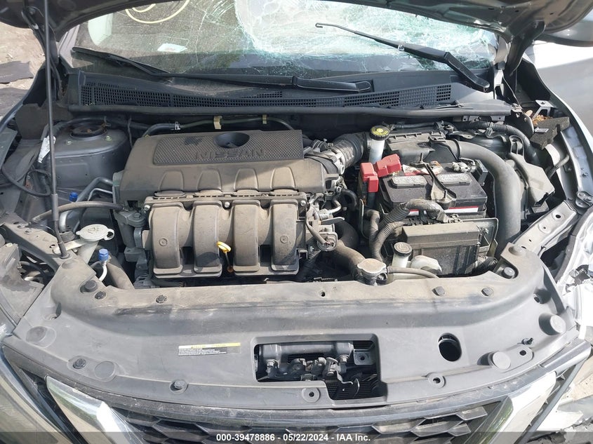 2017 Nissan Sentra Sv VIN: 3N1AB7AP2HY376285 Lot: 39478886