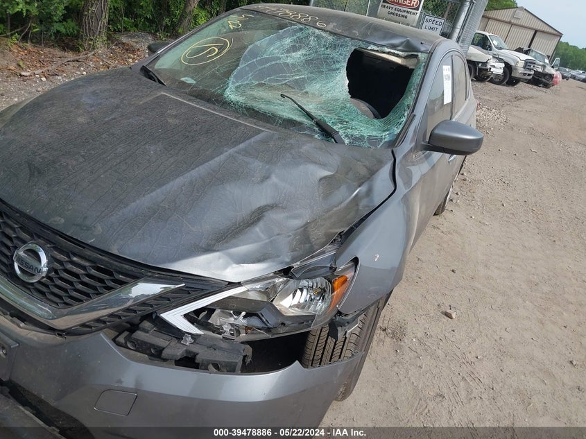 2017 Nissan Sentra Sv VIN: 3N1AB7AP2HY376285 Lot: 39478886