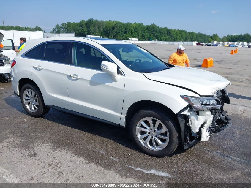 2018 Acura Rdx Technology Acurawatch Plus Packages/Technology Package VIN: 5J8TB4H58JL010310 Lot: 39478889