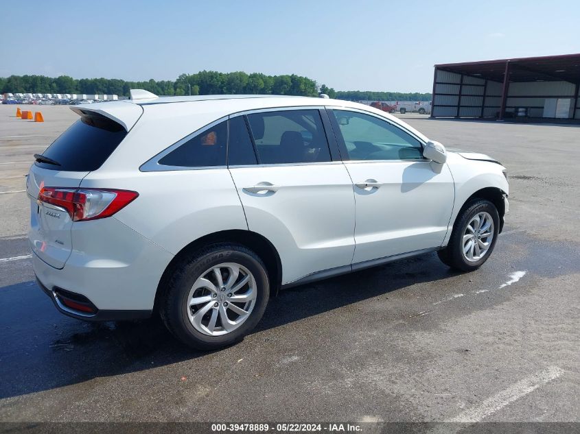 2018 Acura Rdx Technology Acurawatch Plus Packages/Technology Package VIN: 5J8TB4H58JL010310 Lot: 39478889