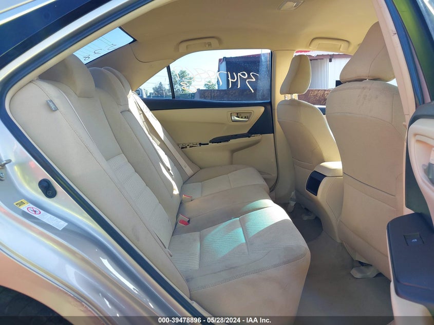 2016 Toyota Camry Le VIN: 4T4BF1FK7GR578879 Lot: 39478896