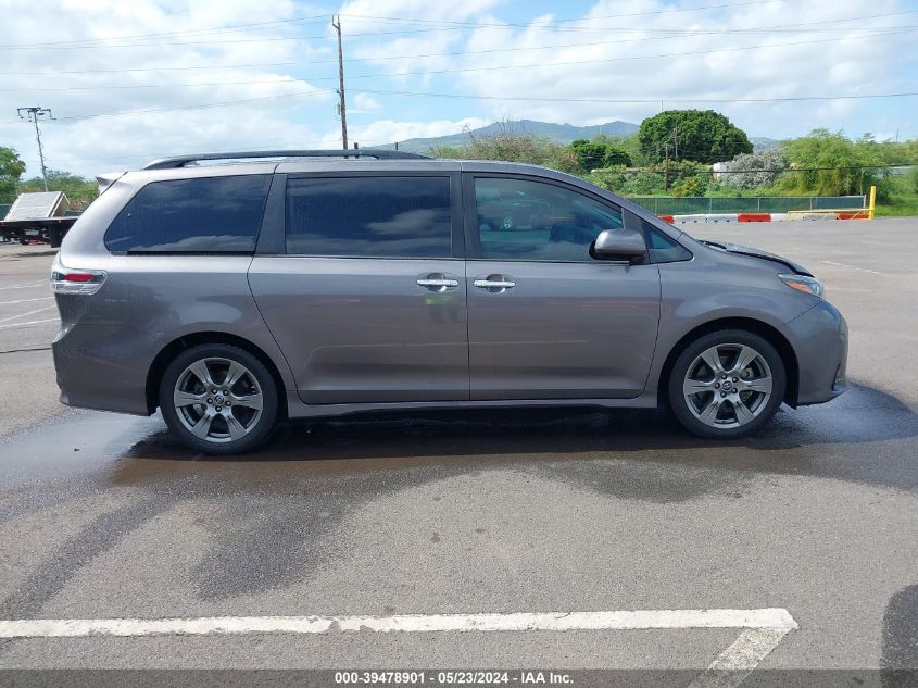 2018 Toyota Sienna Se 8 Passenger/Se Premium 8 Passenger VIN: 5TDXZ3DC3JS959448 Lot: 39478901