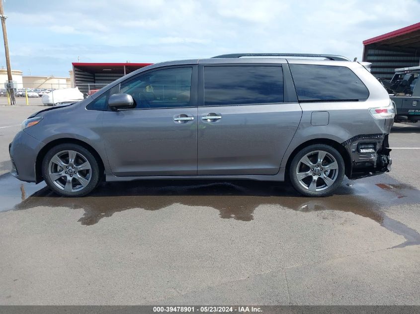 2018 Toyota Sienna Se 8 Passenger/Se Premium 8 Passenger VIN: 5TDXZ3DC3JS959448 Lot: 39478901