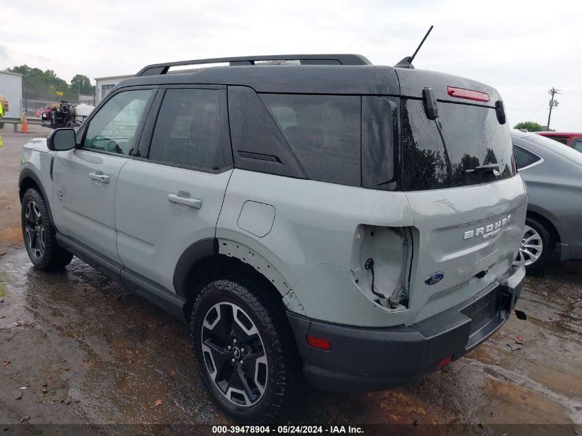 2021 Ford Bronco Sport Outer Banks VIN: 3FMCR9C67MRB03876 Lot: 39478904