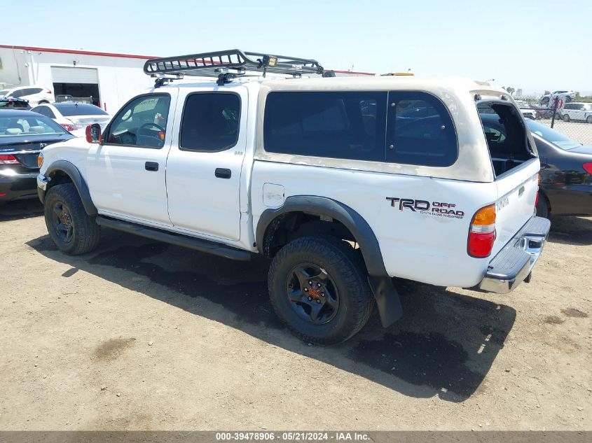 2003 Toyota Tacoma Prerunner V6 VIN: 5TEGN92N13Z300826 Lot: 39478906