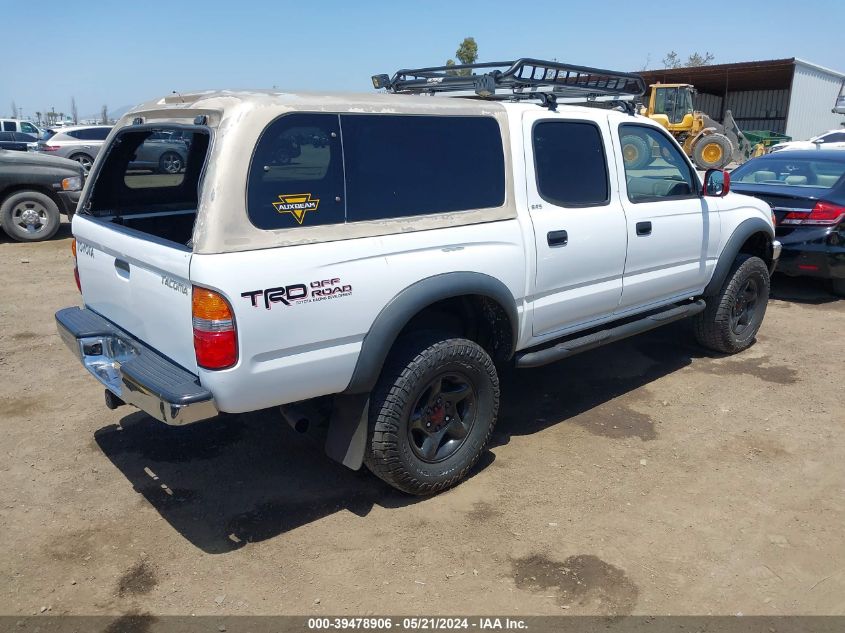 2003 Toyota Tacoma Prerunner V6 VIN: 5TEGN92N13Z300826 Lot: 39478906