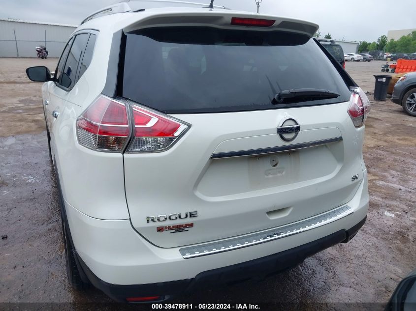 2015 Nissan Rogue Sv VIN: 5N1AT2ML4FC791390 Lot: 39478911