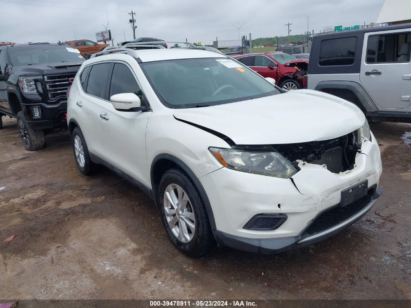 2015 Nissan Rogue Sv VIN: 5N1AT2ML4FC791390 Lot: 39478911