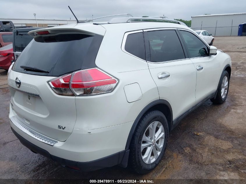 2015 Nissan Rogue Sv VIN: 5N1AT2ML4FC791390 Lot: 39478911