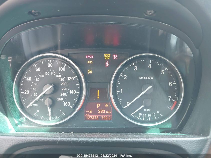 2011 BMW 328I VIN: WBAPH7G54BNN03129 Lot: 39478912