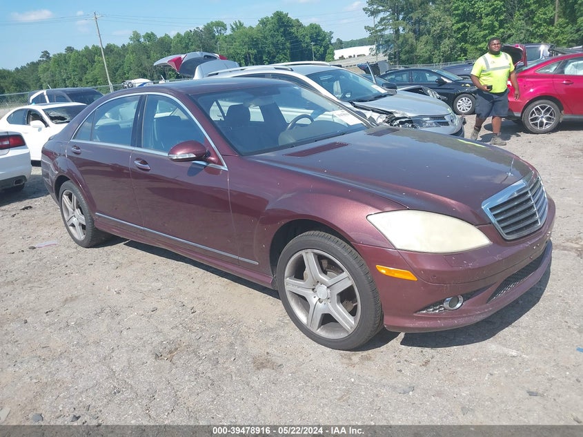 2007 Mercedes-Benz S 550 VIN: WDDNG71X47A058385 Lot: 39478916