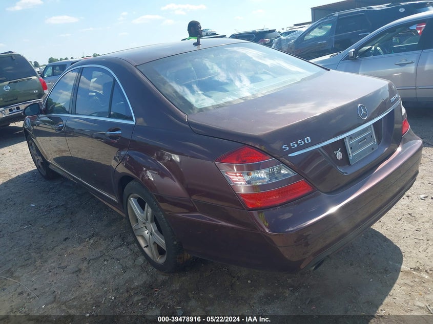 2007 Mercedes-Benz S 550 VIN: WDDNG71X47A058385 Lot: 39478916