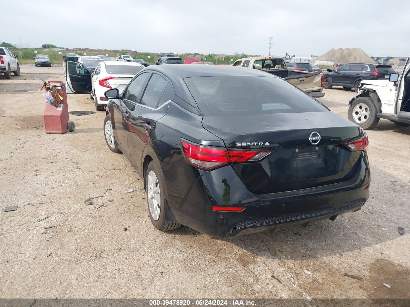 2024 Nissan Sentra S Xtronic Cvt VIN: 3N1AB8BV2RY249850 Lot: 39478920