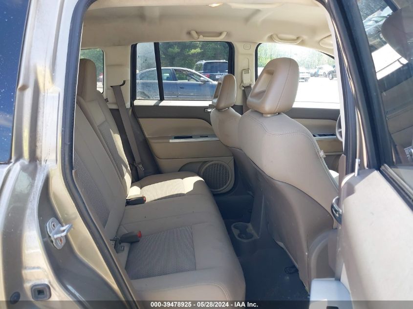 2008 Jeep Compass Sport VIN: 1J8FT47W68D574134 Lot: 39478925