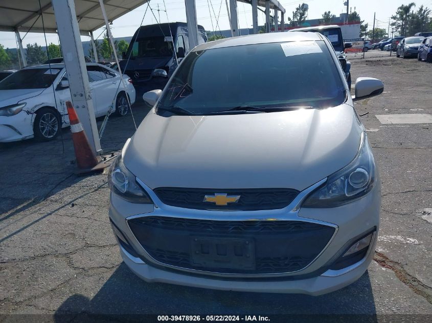 2020 Chevrolet Spark Fwd 1Lt Automatic VIN: KL8CD6SA7LC416651 Lot: 39478926