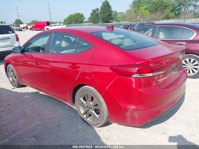 2018 Hyundai Elantra Sel VIN: 5NPD84LF8JH400894 Lot: 39478929