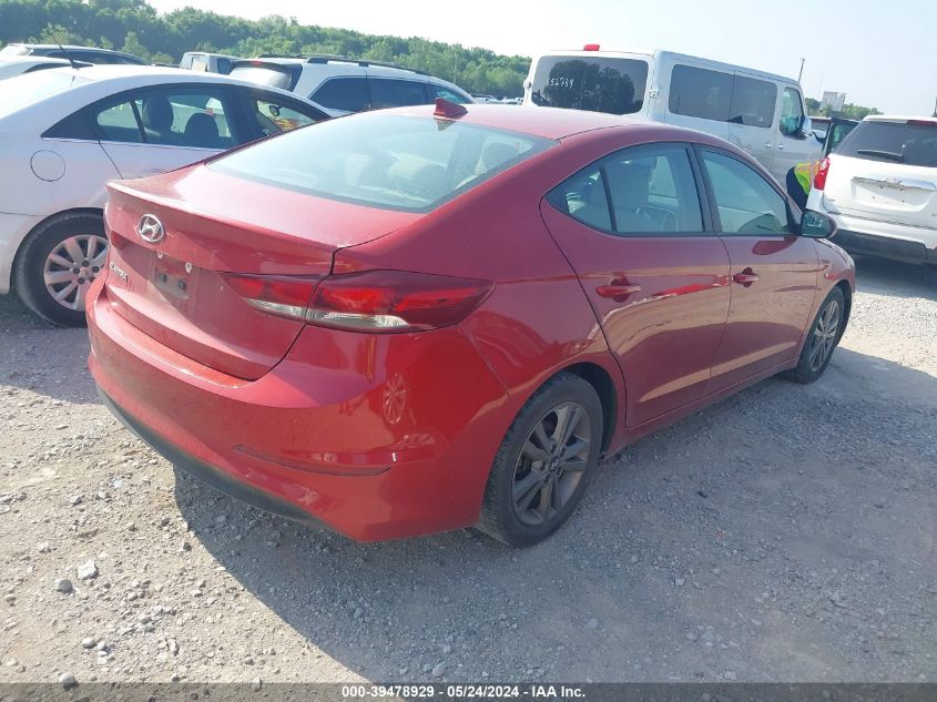 2018 Hyundai Elantra Sel VIN: 5NPD84LF8JH400894 Lot: 39478929