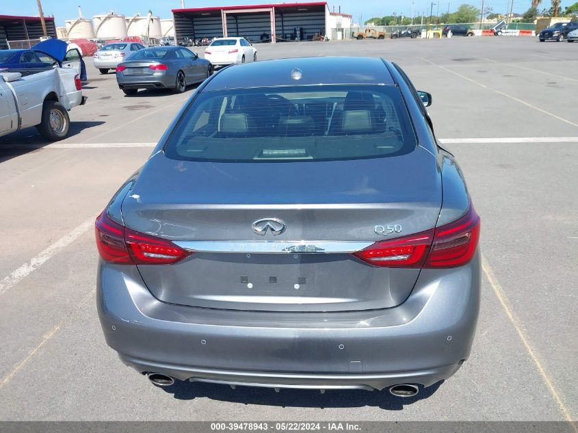 2023 Infiniti Q50 Luxe VIN: JN1EV7BP1PM512382 Lot: 39478943