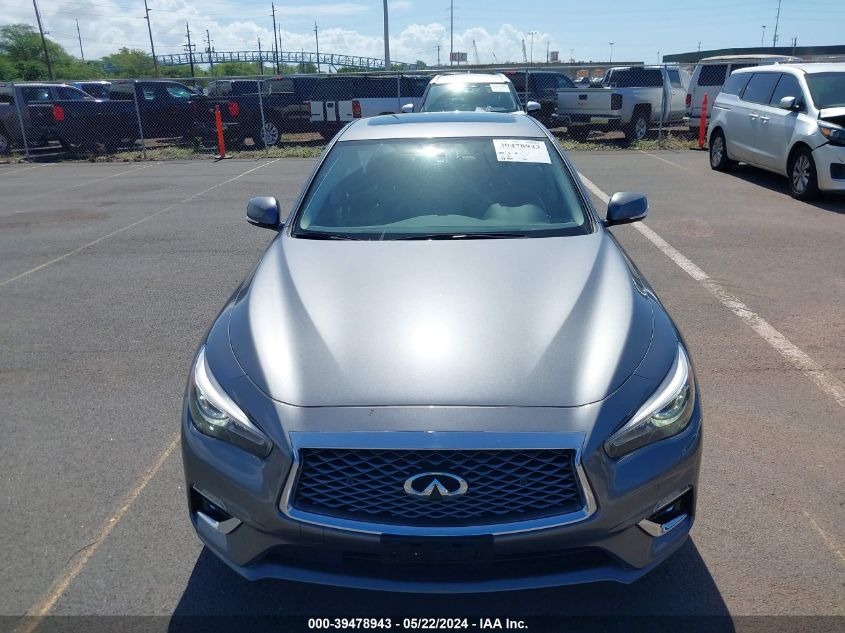 2023 Infiniti Q50 Luxe VIN: JN1EV7BP1PM512382 Lot: 39478943