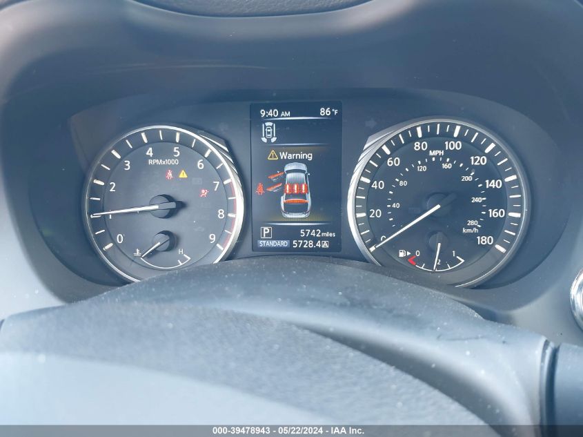 2023 Infiniti Q50 Luxe VIN: JN1EV7BP1PM512382 Lot: 39478943