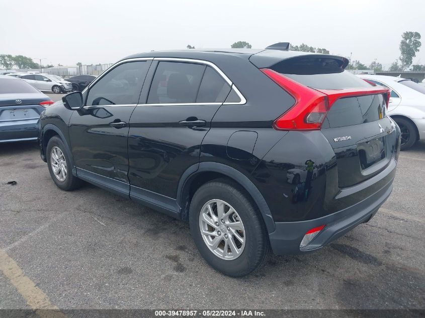 2019 Mitsubishi Eclipse Cross Es VIN: JA4AS3AA1KZ053015 Lot: 39478957