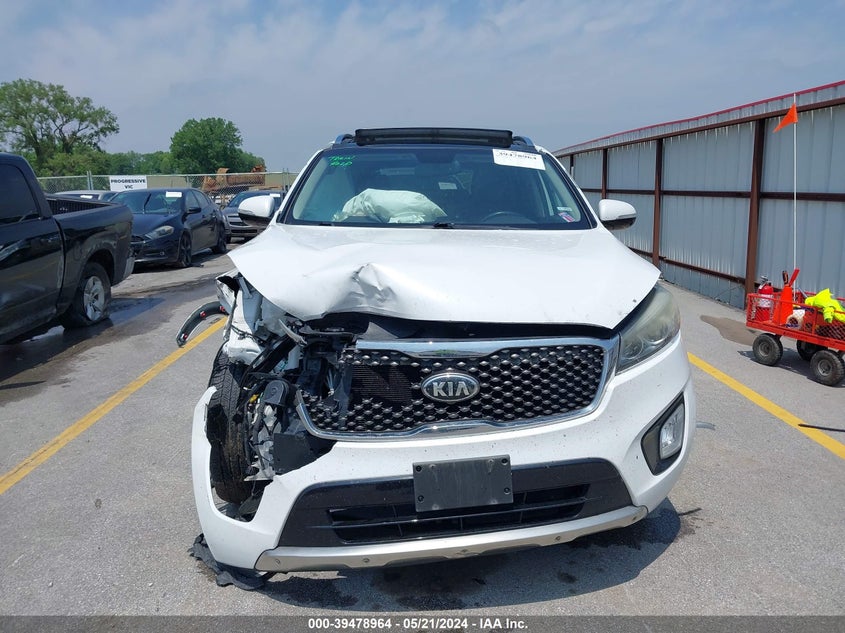2016 Kia Sorento 3.3L Sx VIN: 5XYPK4A58GG073552 Lot: 39478964