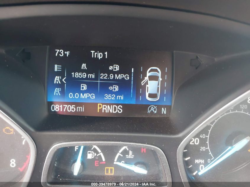 2018 Ford Escape Titanium VIN: 1FMCU9J99JUB93919 Lot: 39478979