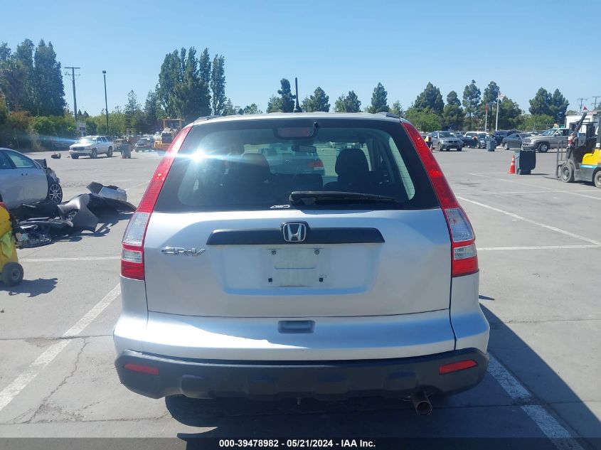 2009 Honda Cr-V Lx VIN: 5J6RE48309L057738 Lot: 39478982