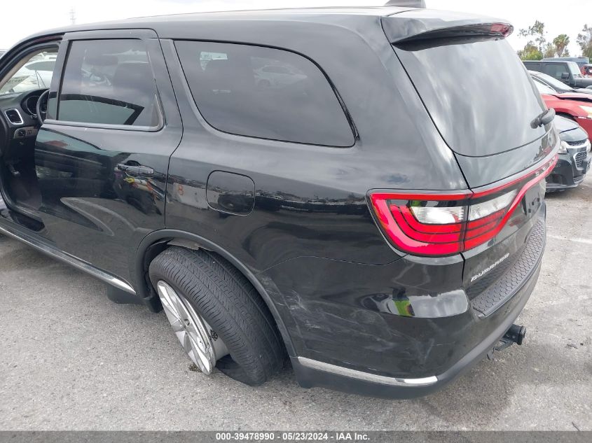 2019 Dodge Durango Sxt Rwd VIN: 1C4RDHAG7KC535088 Lot: 39478990