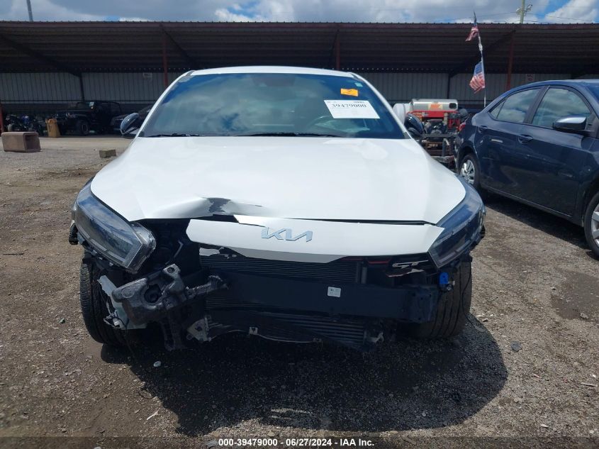 2022 Kia Forte Gt VIN: 3KPF44AC2NE437852 Lot: 39479000