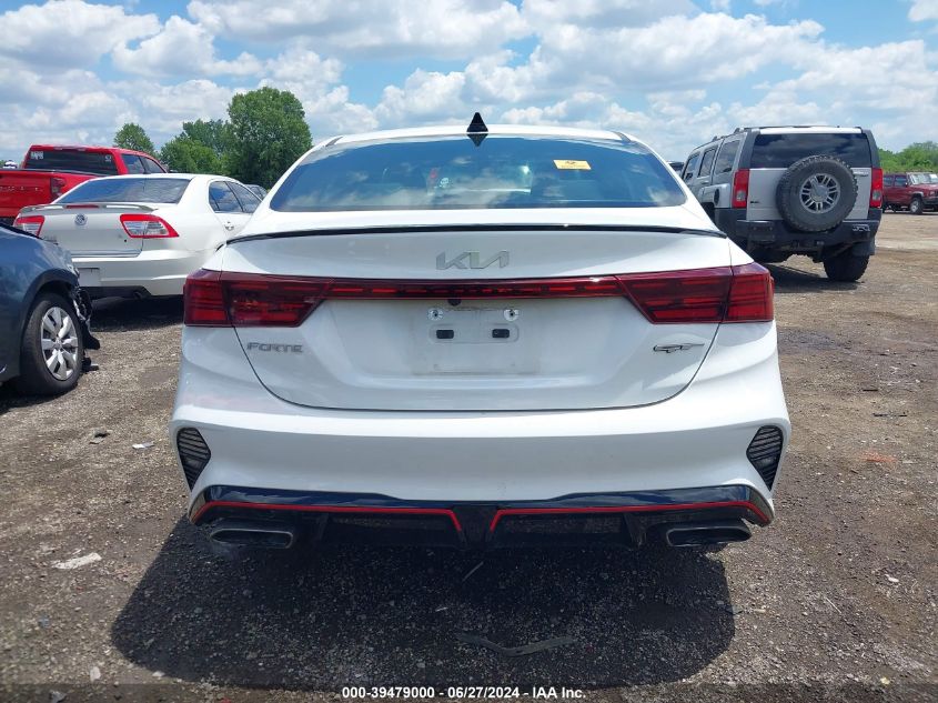 2022 Kia Forte Gt VIN: 3KPF44AC2NE437852 Lot: 39479000