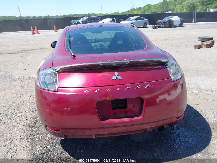 2006 Mitsubishi Eclipse Gs VIN: 4A3AK24F96E049344 Lot: 39479001